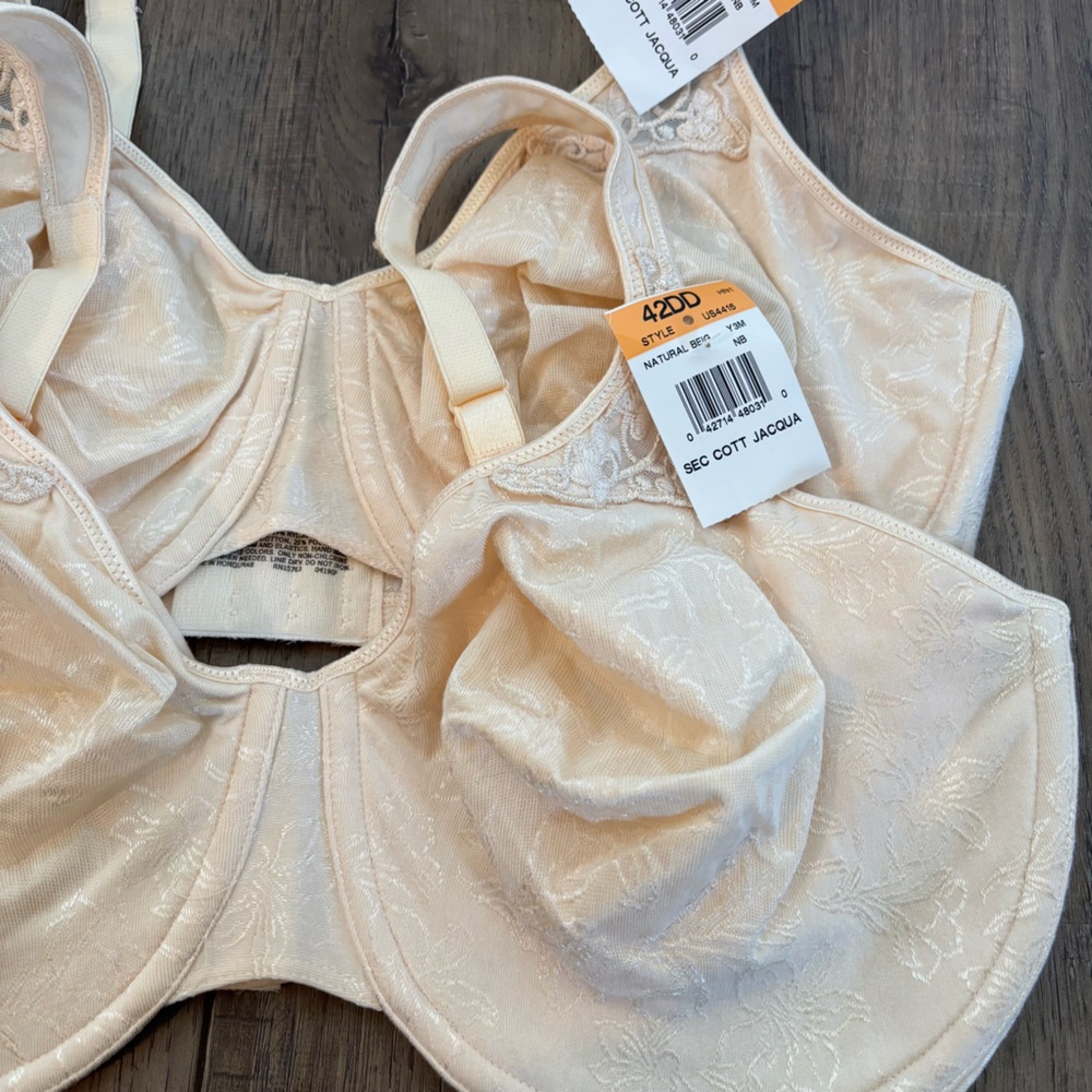Playtex Secrets Full Figure Cottony Underwire Bra 4415 - Picture 3 of 6